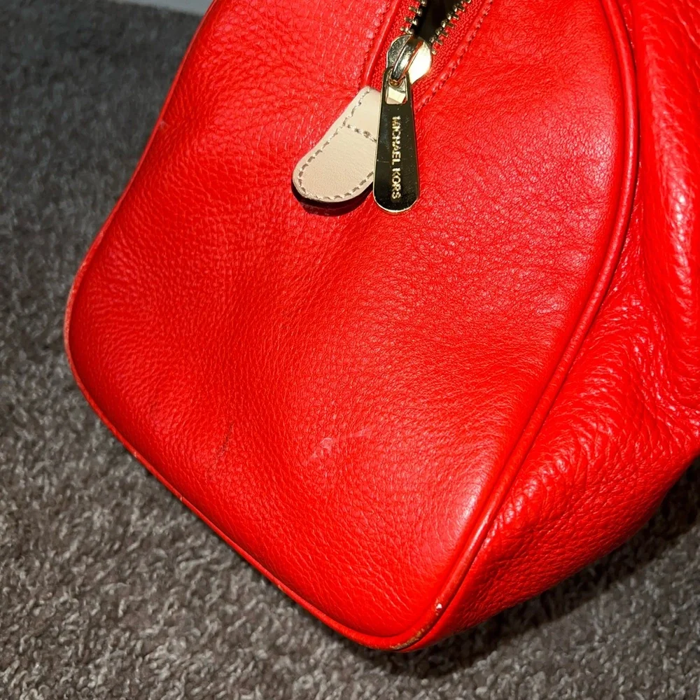 Michael Kors Grayson Leather Satchel Bag